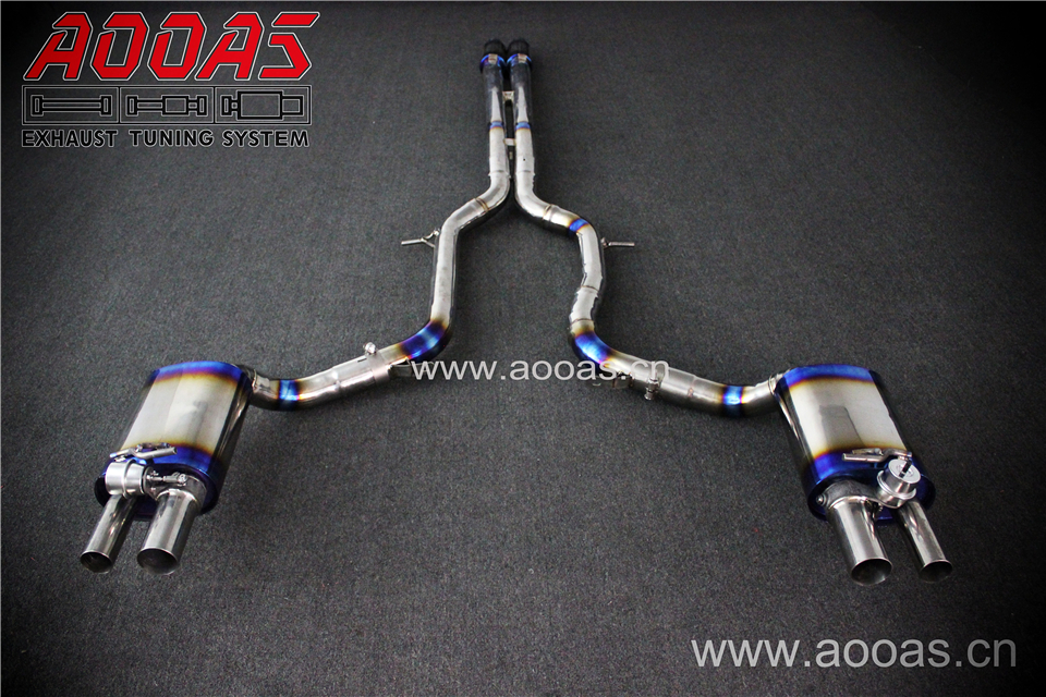 Porsche 4S Titanium / Valvetronic Catback System